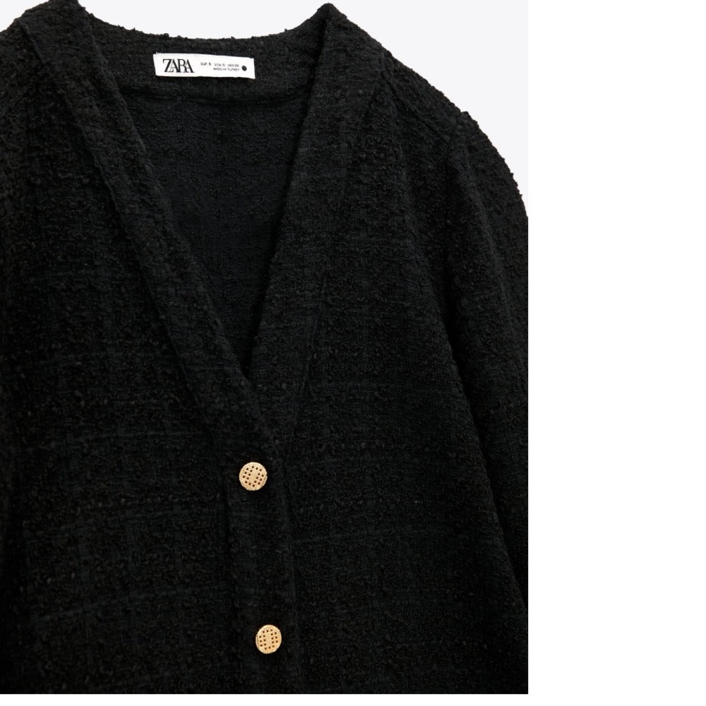 Zara textured weave dress - Picture 4 of 14